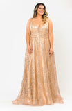 PCW1004 Glitter Bombshell Gown