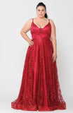 PCW1004 Glitter Bombshell Gown